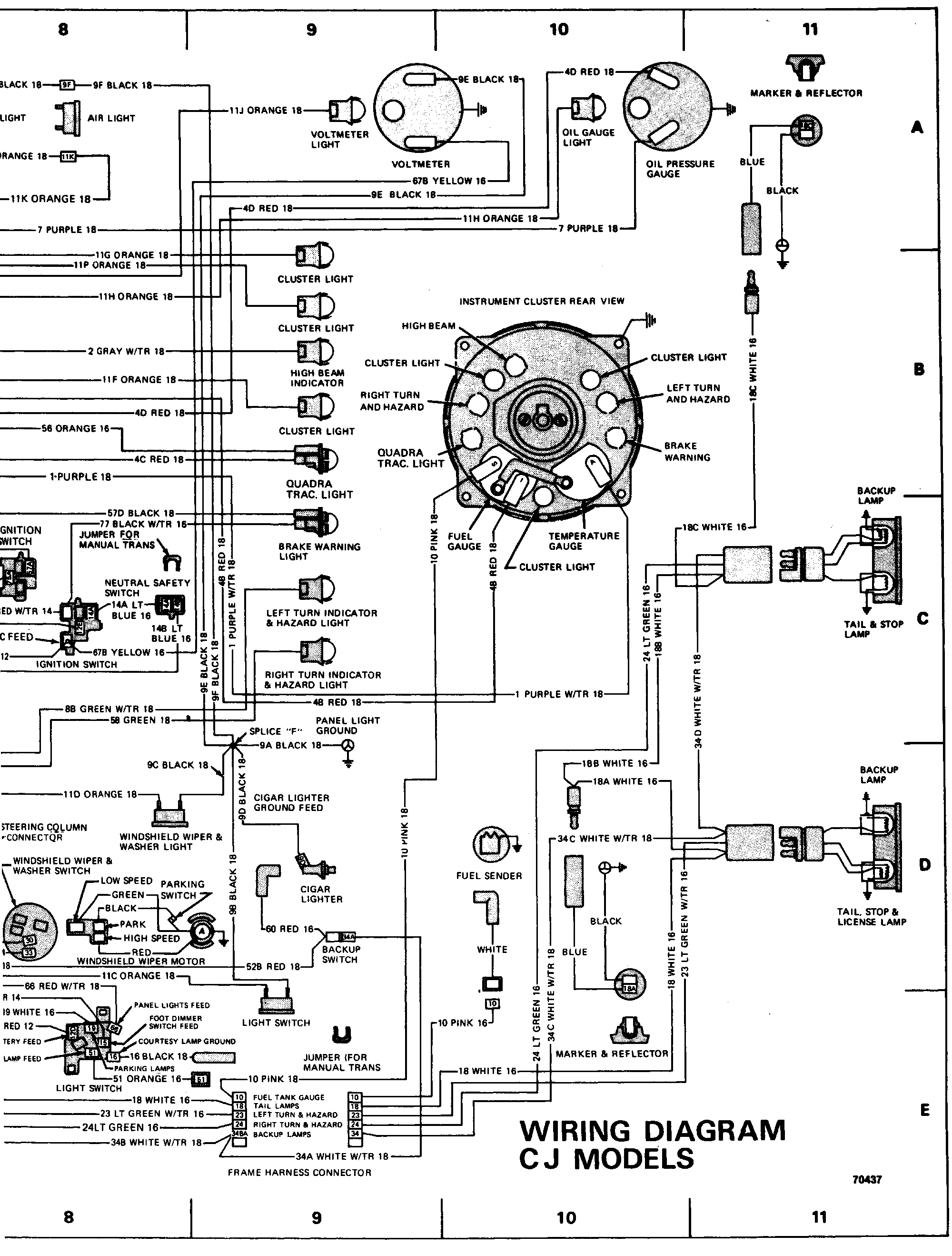 1999 jeep grand cherokee wiring schematic