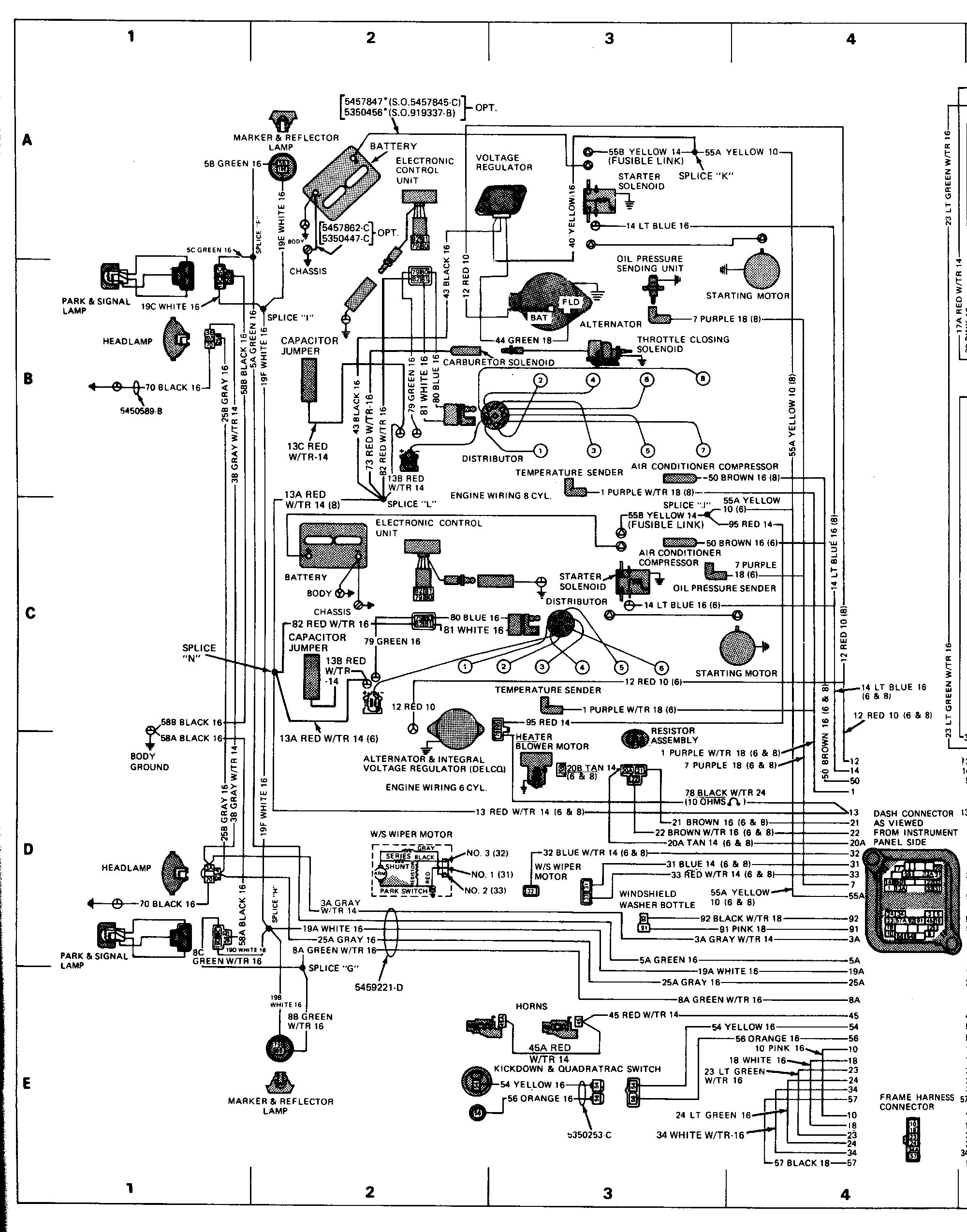 Wiring Diagram for the 1977 Cherokee (Alt.) - International Full Size
