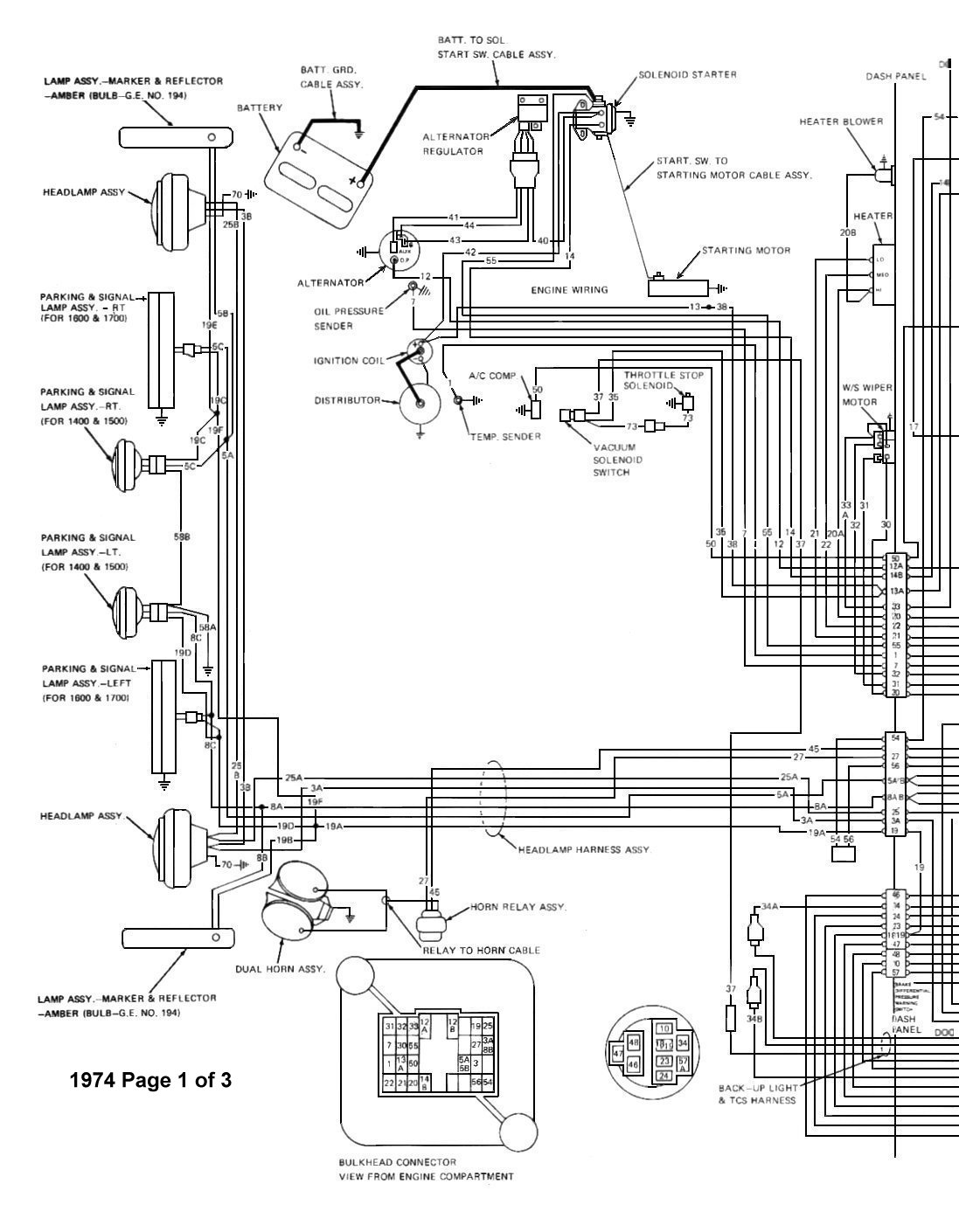 1972 Jeep Wiring Diagram